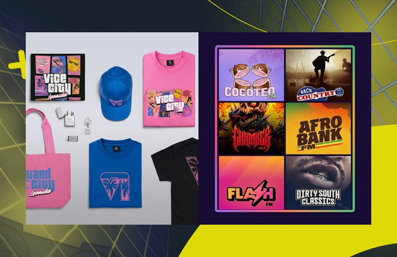 GTA 6 revela su radio y merchandising: Bad Bunny, Lana Del Rey y una colección que todo fan querrá ver