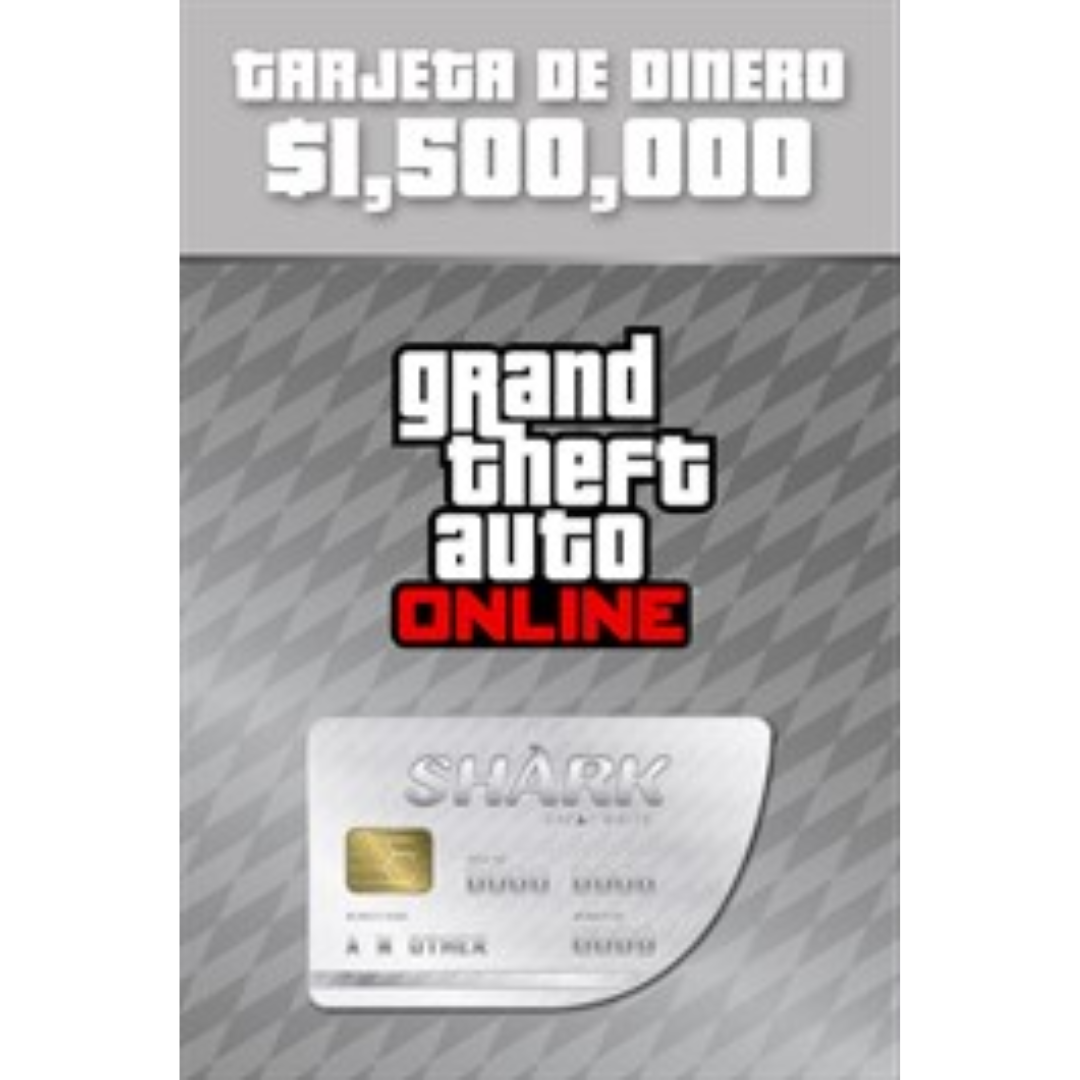 Great White Shark Card 1,500,000 Xbox One, Xbox Series X|S Code Colombia
