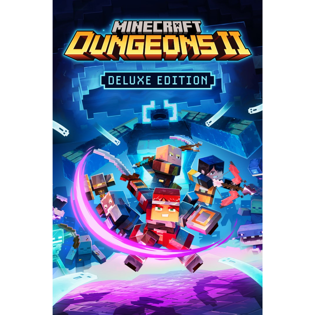 Minecraft Dungeons II Edição Deluxe XBOX Series X|S Windows 10/11 Código Colombia