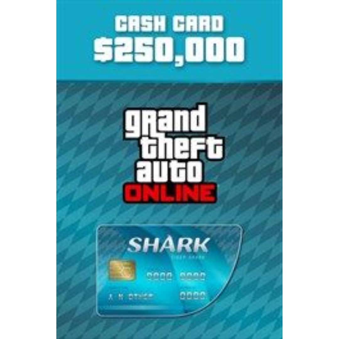 Grand Theft Auto Online: Tiger Shark Cash Card 250,000 (Xbox Series X|S) Xbox Live GLOBAL Code