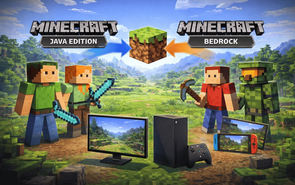 Minecraft - Java & Bedrock Edition PC Código Colombia