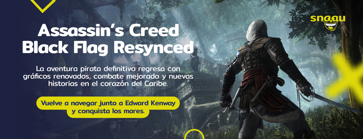 Assassin's Creed Black Flag Resynced para Xbox ¡Al mejor precio!