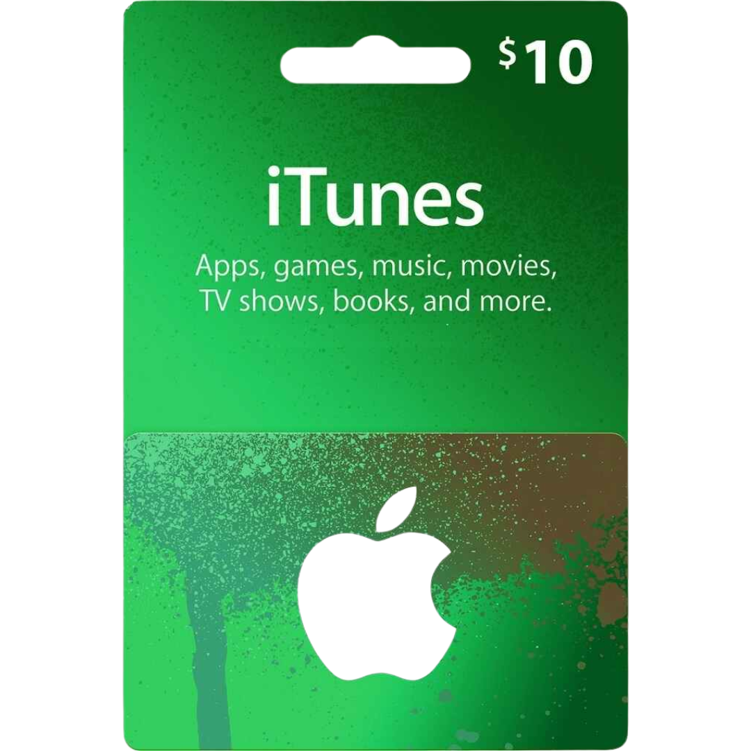 Cartão-presente iTunes 10 USD – Crédito instantâneo na Apple para aplicações, música e muito mais Código dos Estados Unidos