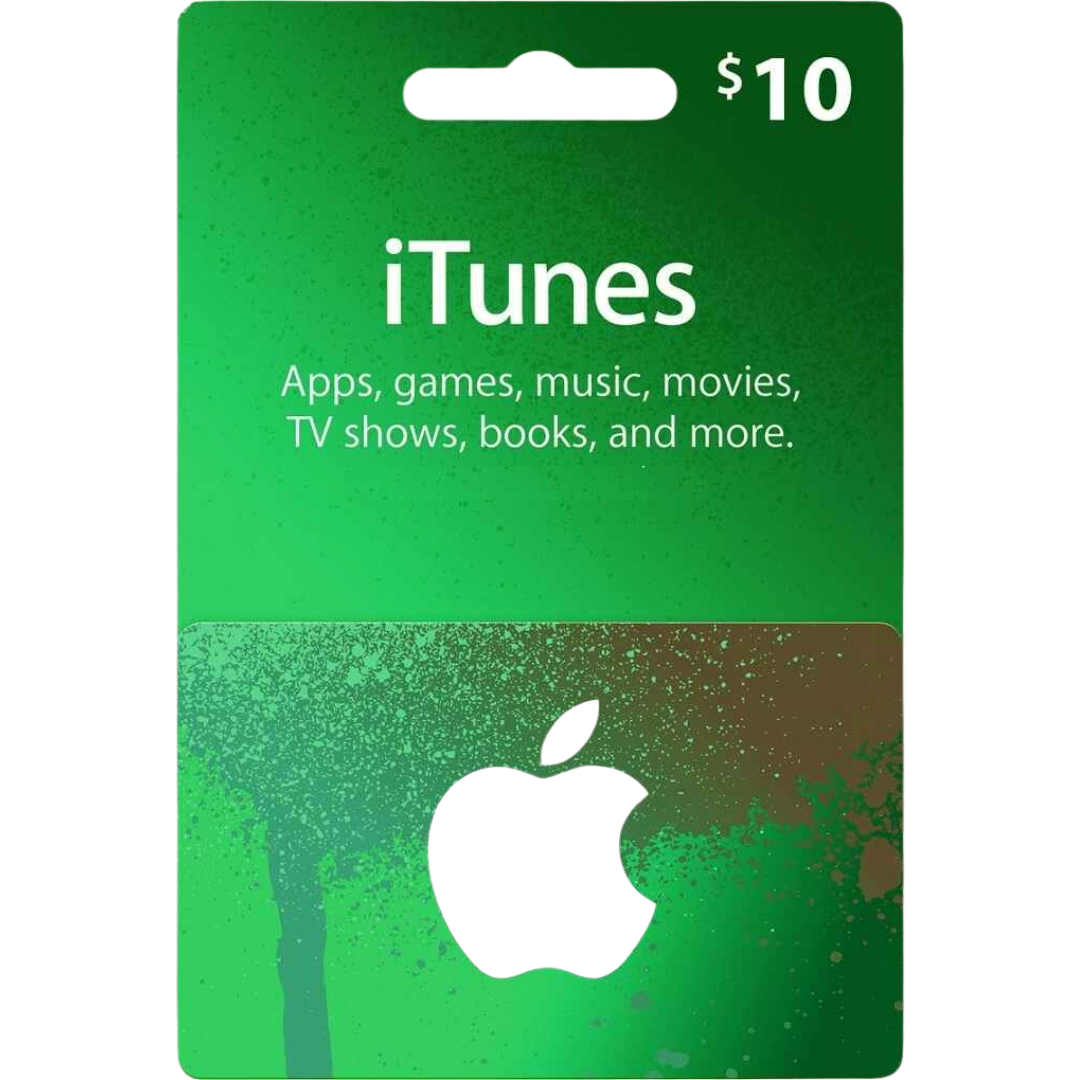 Cartão-presente iTunes 10 USD – Crédito instantâneo na Apple para aplicações, música e muito mais Código dos Estados Unidos