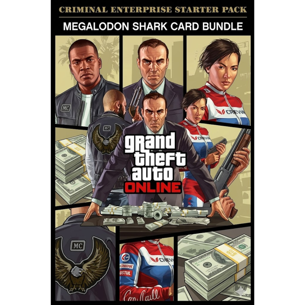 Criminal Enterprise Starter Pack and Megalodon Shark Card Xbox One Xbox Series X|S Code Colombia Edition
