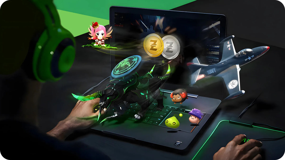 Razer Gold 35,700 COP – Crédito Instantáneo para Juegos, Contenido en el Juego y Recompensas Exclusivas