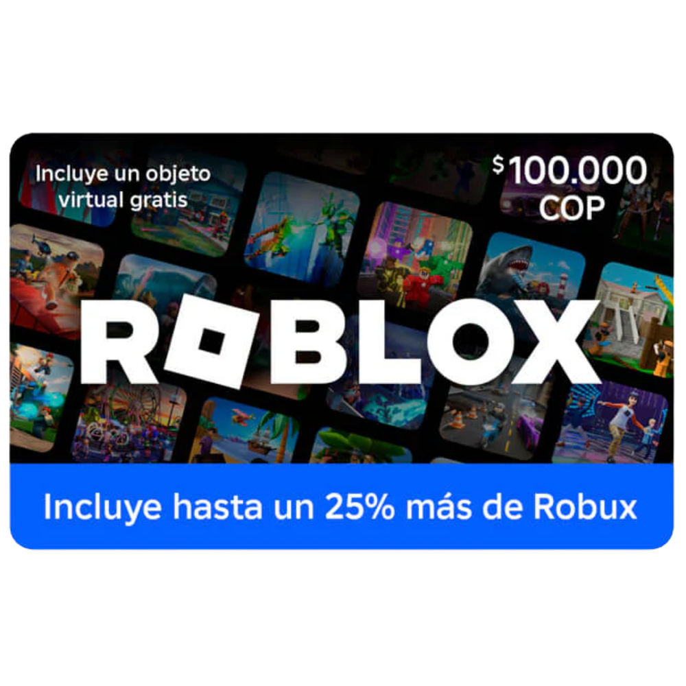 Roblox Digital Pin $100,000 – Get 25% More Robux and Exclusive Rewards