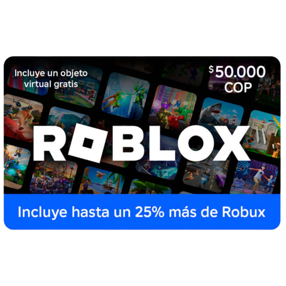 Roblox Digital Pin $50,000 – Get 25% More Robux and Exclusive Rewards