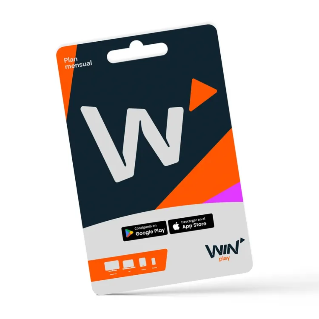 Winplay Pin Suscripción 1 Mes - Futbol Colombiano, Partidos en Vivo, Sigue a Tu Equipo Favorito