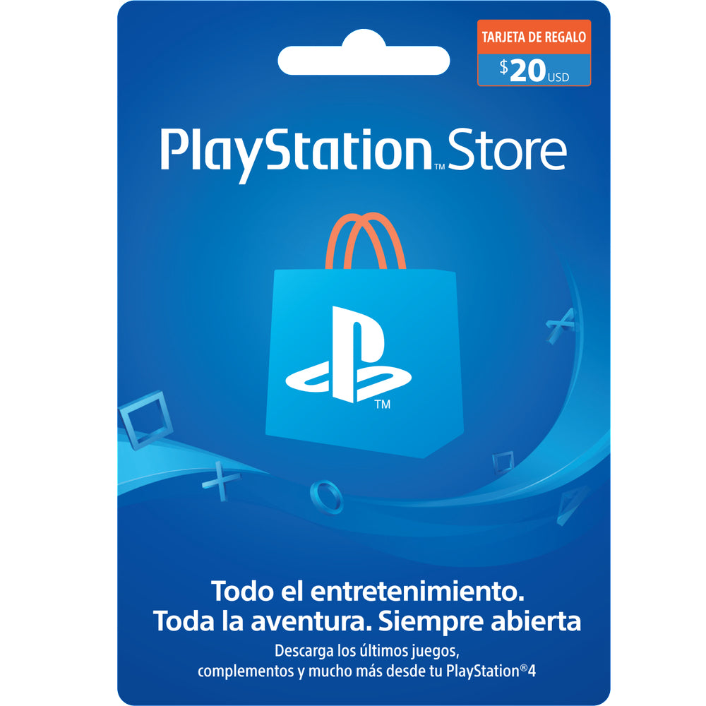 Tarjeta de Regalo PS Store 20 USD – Agrega Fondos para Juegos, Programas de TV y Suscripciones Código Estados Unidos